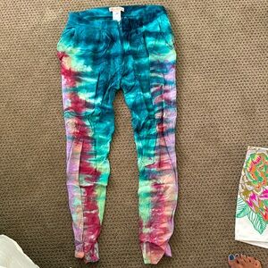 Pristine tie dye Mara Hoffman tapered pant - sz 4